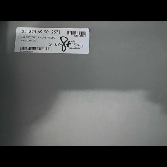 Mens Gucci sneakers size 8.5 G - Picture 8 of 8